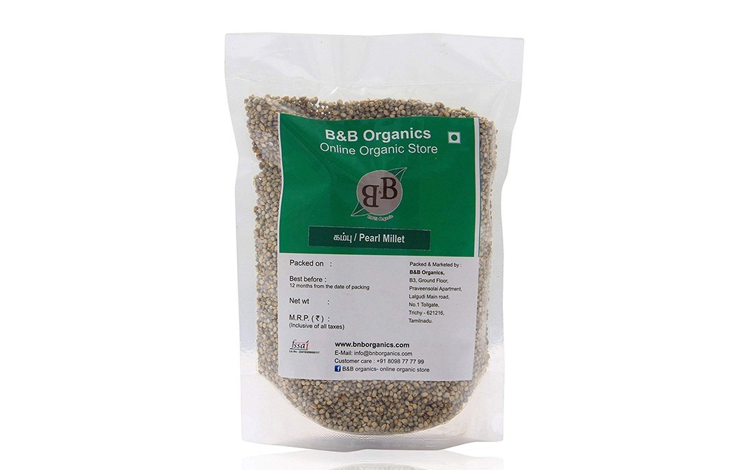 B&B Organics Pearl Millet    Pack  2 kilogram
